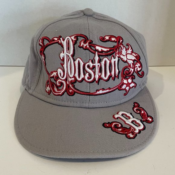 Boston Red Sox New Era 59Fifty Spellout Hat - Picture 1 of 8